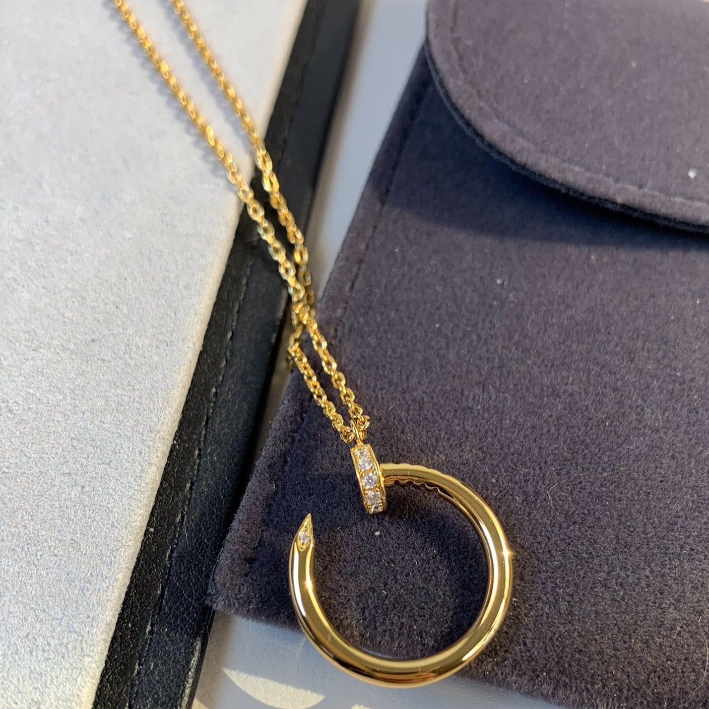 [AuraEcho]JUSTE NECKLACE GOLD