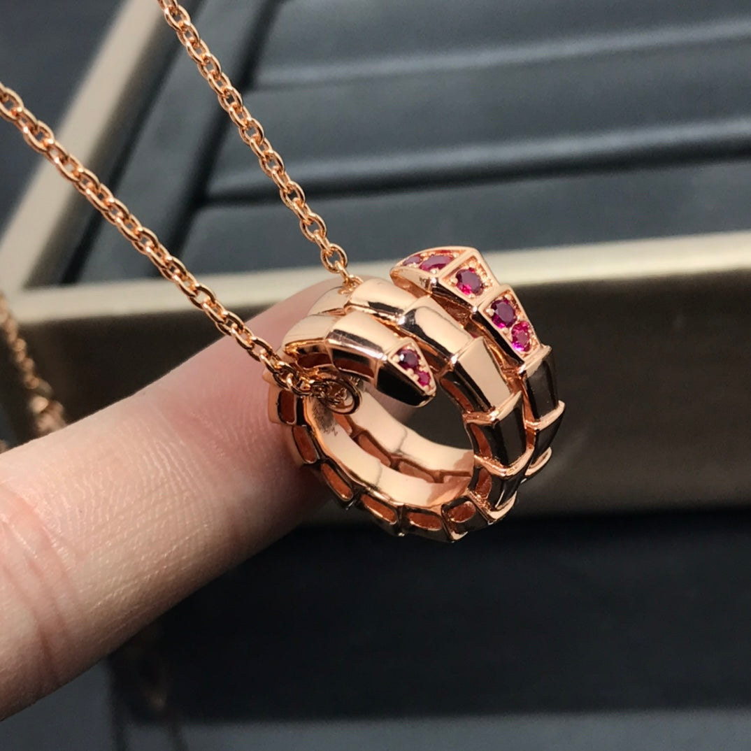 [AuraEcho]SERPENTI PEDANT NECKLACE