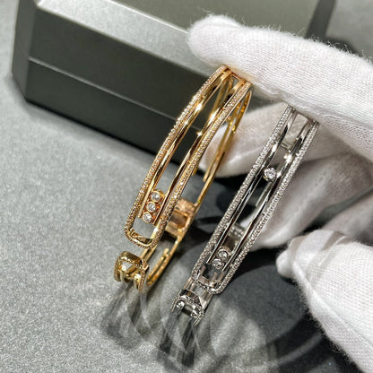 [AuraEcho]MOVE 10TH PAVED DIAMOND BRACELET