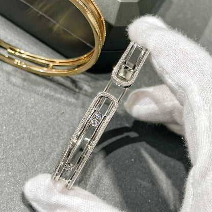 [AuraEcho]MOVE 10TH PAVED DIAMOND BRACELET