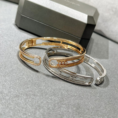 [AuraEcho]MOVE 10TH PAVED DIAMOND BRACELET