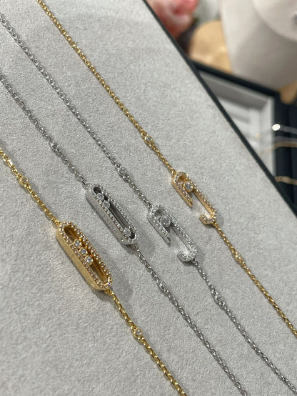 [AuraEcho]BABY MOVE DIAMOND BRACELET