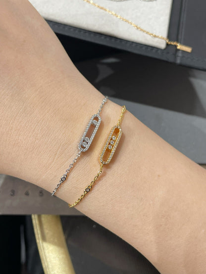 [AuraEcho]BABY MOVE DIAMOND BRACELET