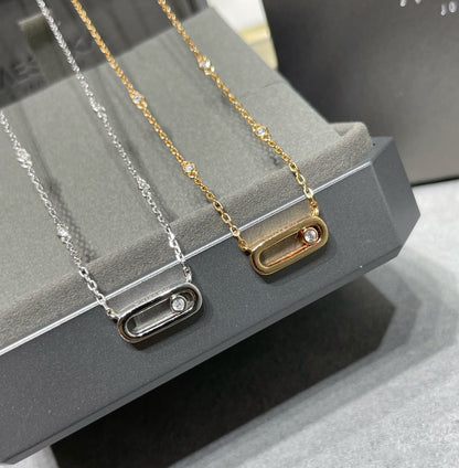 [AuraEcho]MOVE UNO DIAMOND NECKLACE