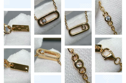 [AuraEcho]MOVE UNO DIAMOND NECKLACE
