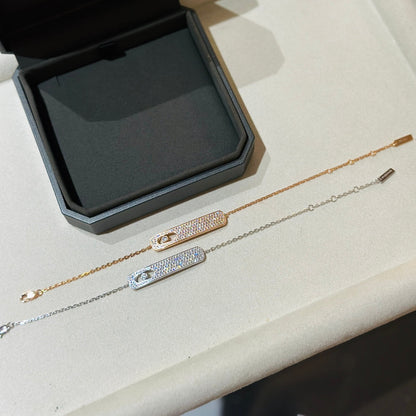 [AuraEcho]MOVE CLASSIQUE DIAMOND PAVED BRACELET