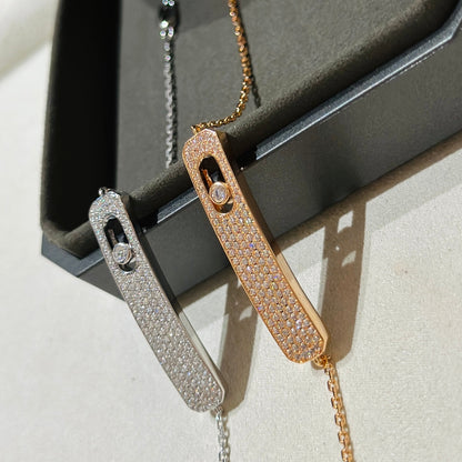 [AuraEcho]MOVE CLASSIQUE DIAMOND PAVED BRACELET