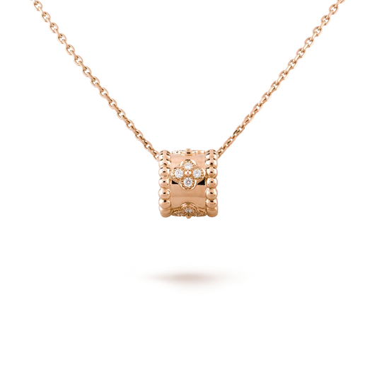 [AuraEcho]PERLEE PEDANT NECKLACE GOLD / ROSE GOLD