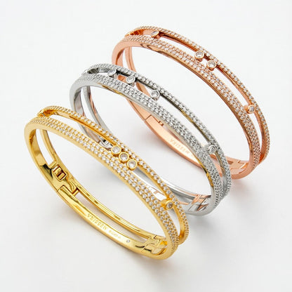 [AuraEcho]Move Romane pavé bangle