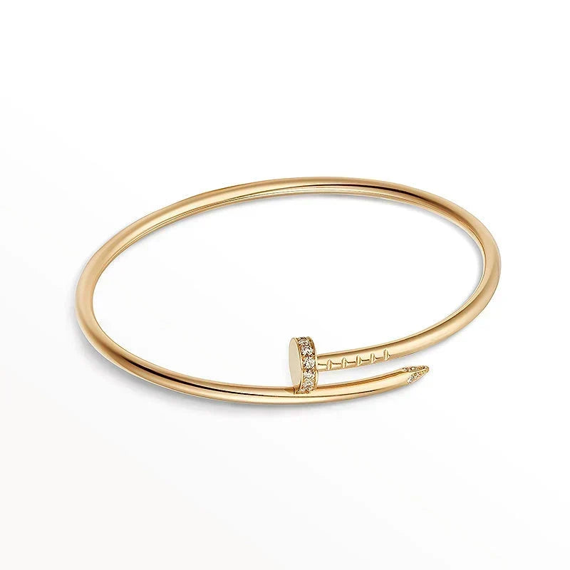 [AuraEcho] LOVE & JUSTE & Blue Veins Clover 5-Motif Diamond Bracelet Stack Set