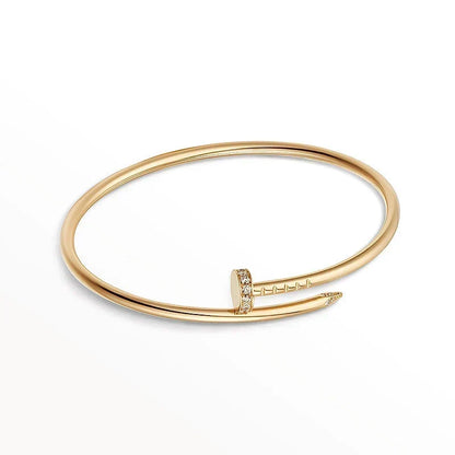 [AuraEcho] LOVE & JUSTE & Blue Veins Clover 5-Motif Diamond Bracelet Stack Set