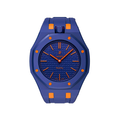 [AuraEcho]Royal Oak Pop Exclusive Bioceramic Case & Silicone Strap Mix Color