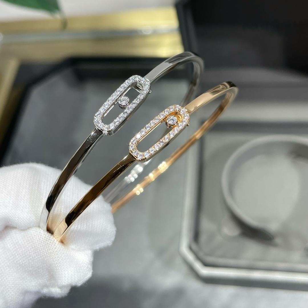 [AuraEcho]Move Uno pavé flex bangle medium