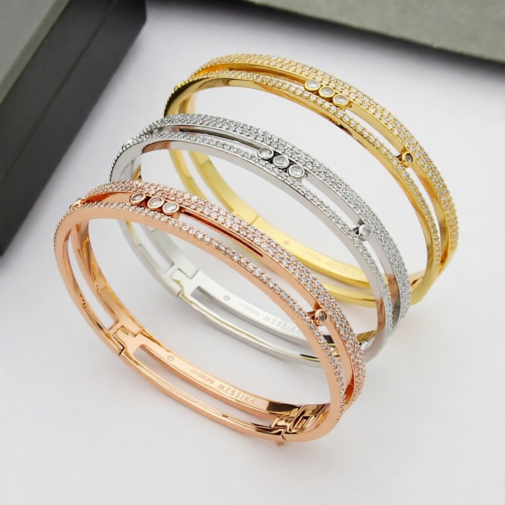 [AuraEcho]Move Romane pavé bangle
