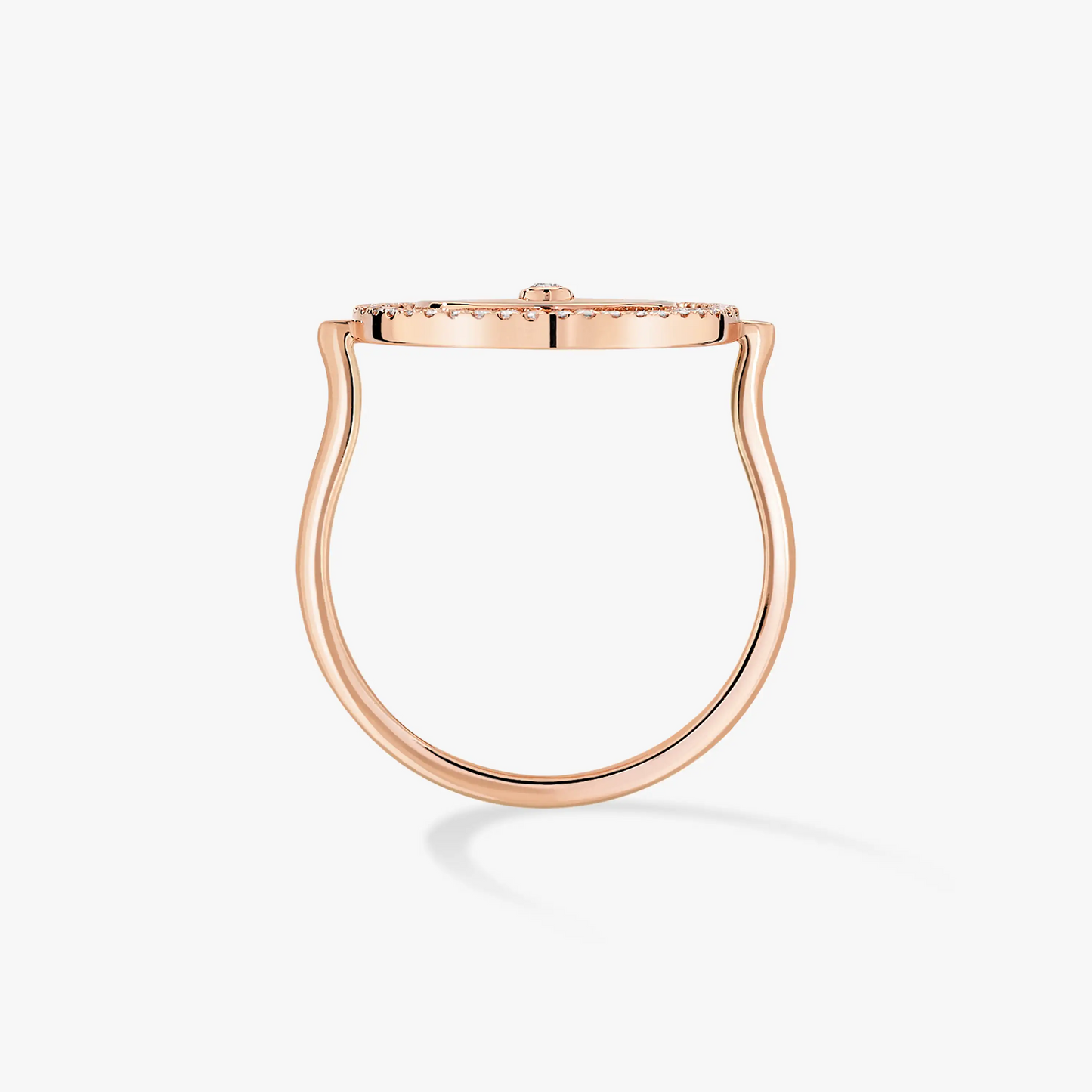 [AuraEcho]LUCKY MOVE PINK GOLD DIAMOND RING
