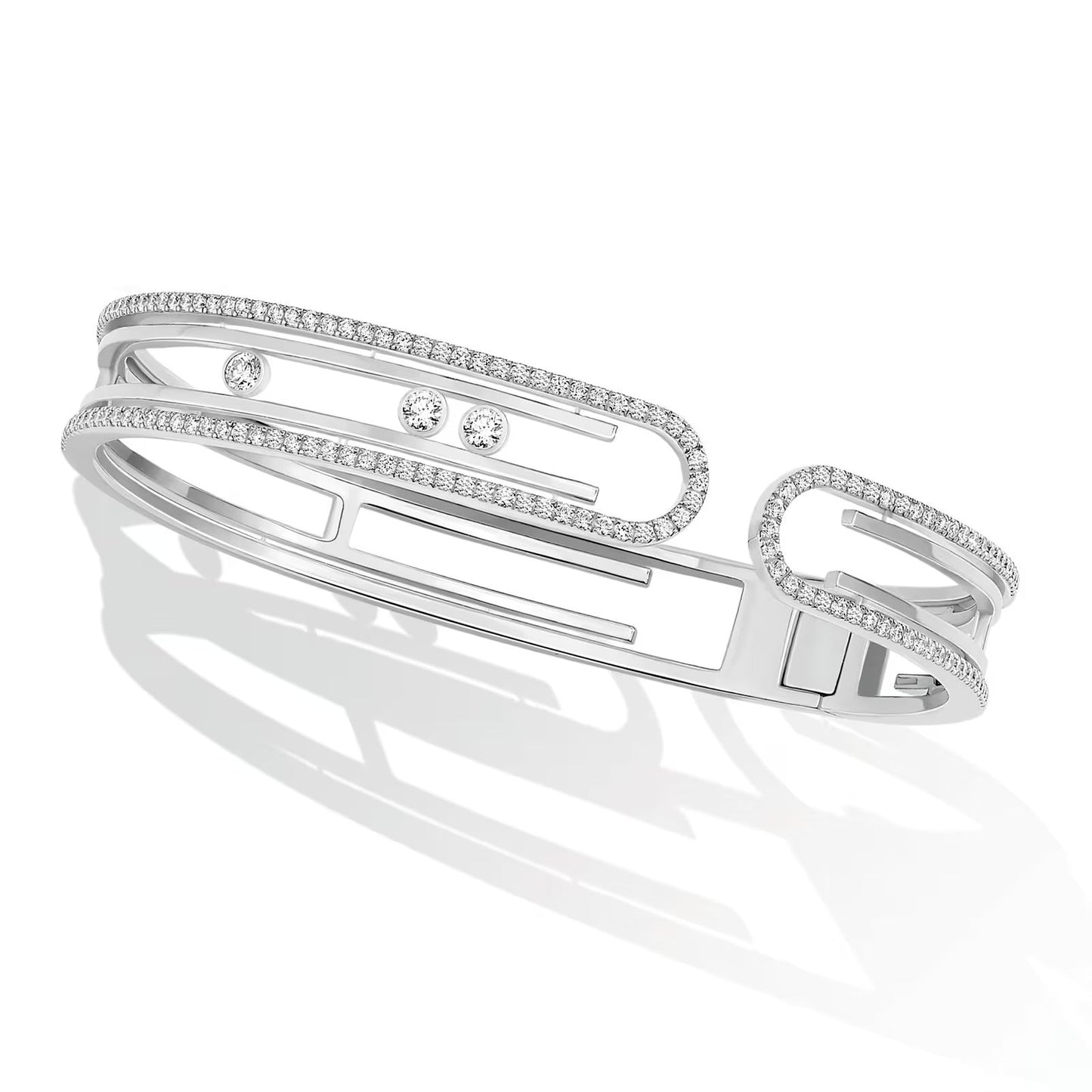 [AuraEcho]MOVE 10TH PAVED DIAMOND BRACELET