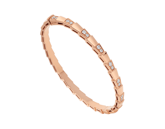 [AuraEcho]SERPENTI SMALL BRACELET PINK GOLD DIAMOND