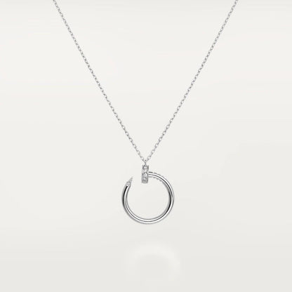 [AuraEcho]JUSTE NECKLACE SILVER