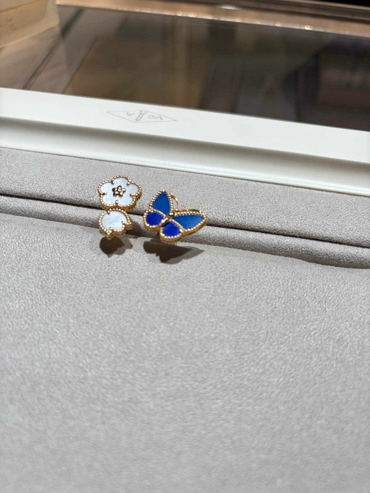 [AuraEcho]LUCKY SPRING BUTTERFLY OPEN-FACE RINGS