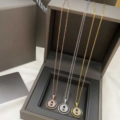 [AuraEcho]LUCKY MOVER PM PAVED NECKLACE