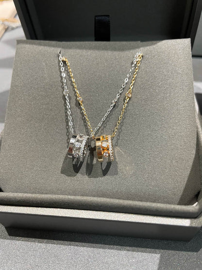 [AuraEcho]CHAIN MOVE ROMANE PEDAND NECKLACE