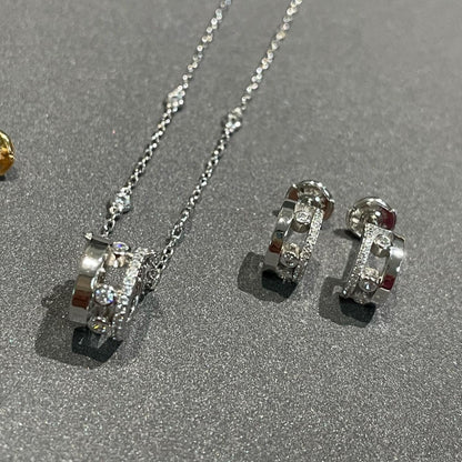 [AuraEcho]CHAIN MOVE ROMANE PEDAND NECKLACE