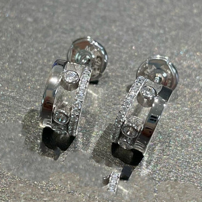 [AuraEcho]MOVE ROMANE EARRINGS DIAMOND