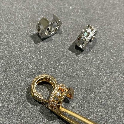 [AuraEcho]MOVE ROMANE EARRINGS DIAMOND