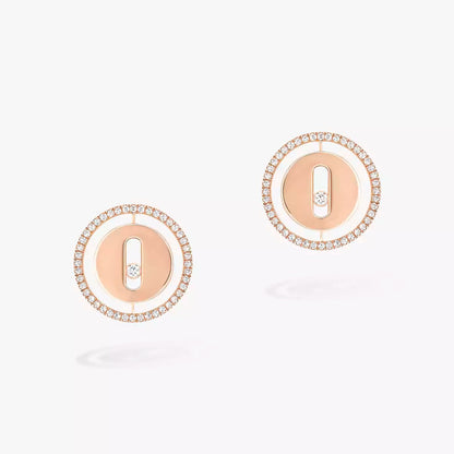 [AuraEcho]Lucky Move Diamond Earrings