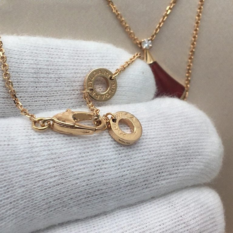 [AuraEcho]DREAM NECKLACE CARNELIAN 1 DIAMOND