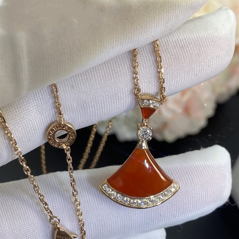 [AuraEcho]DREAM NECKLACE CARNELIAN DIAMOND