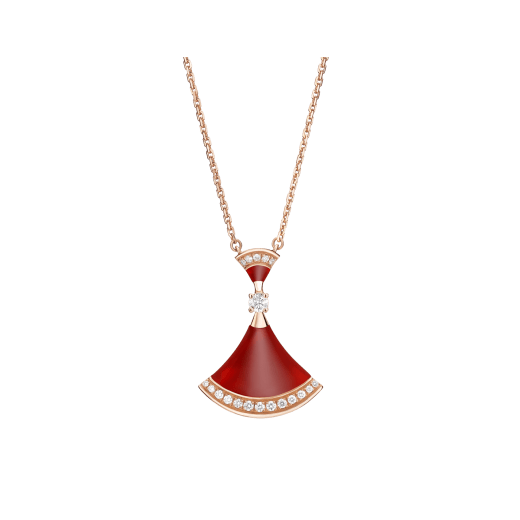[AuraEcho]DREAM NECKLACE CARNELIAN DIAMOND