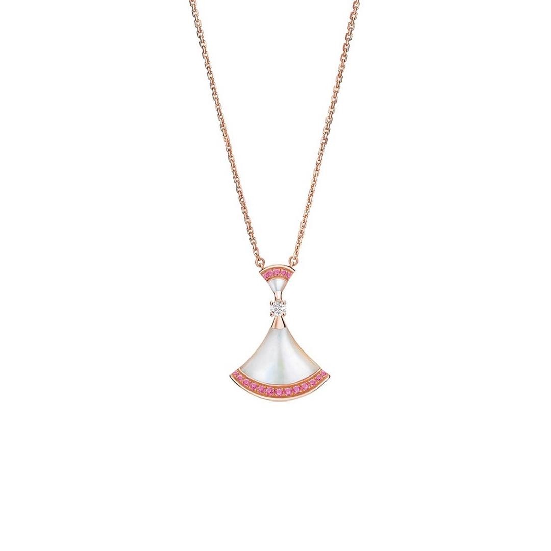 [AuraEcho]DREAM NECKLACE MOP PINK DIAMOND