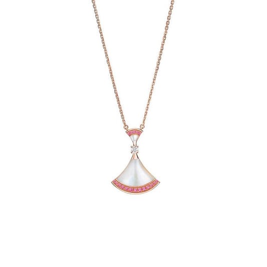 [AuraEcho]DREAM NECKLACE MOP PINK DIAMOND