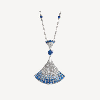 [AuraEcho]DREAM NECKLACE AGATE SILVER DIAMOND