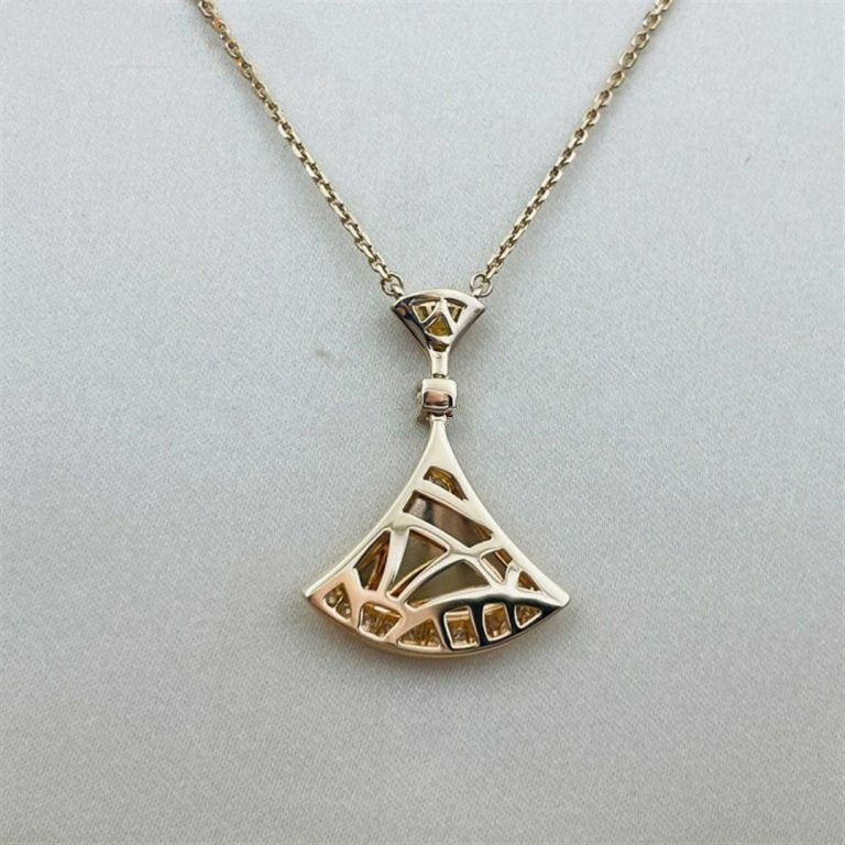 [AuraEcho]DREAM NECKLACE PINK GOLD DIAMOND