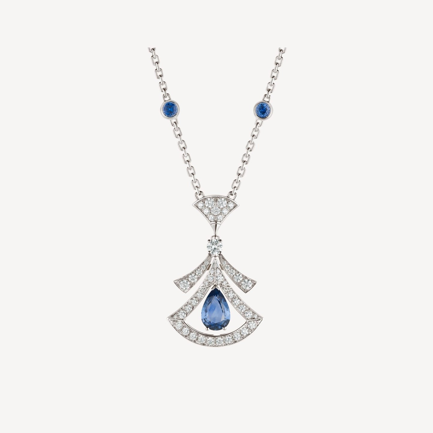 [AuraEcho]DREAM NECKLACE AGATE DIAMOND SILVER
