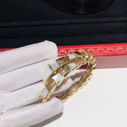 [AuraEcho]SERPENTI BRACELET MOP GOLD