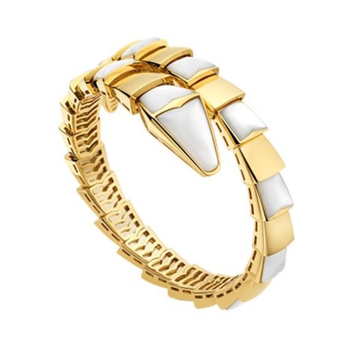 [AuraEcho]SERPENTI BRACELET MOP GOLD