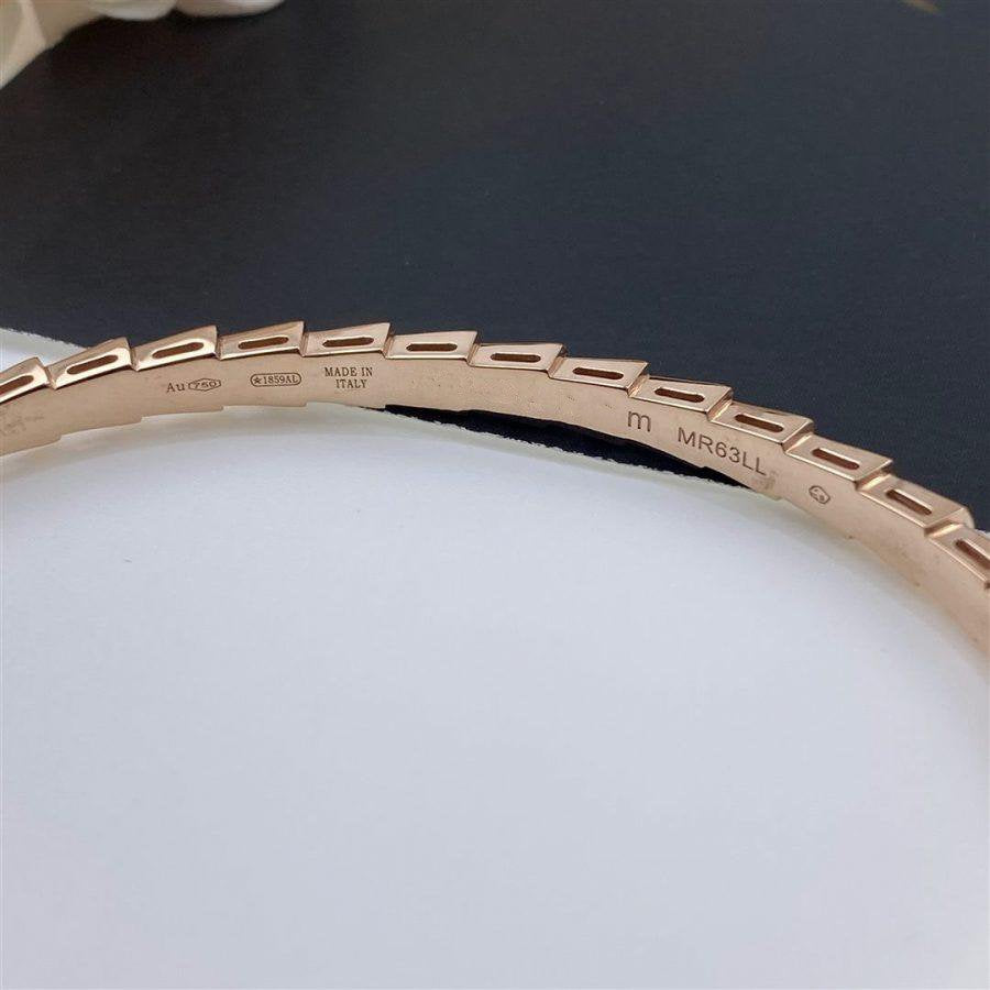 [AuraEcho]SERPENTI BRACELET PINK GOLD MOP DIAMOND