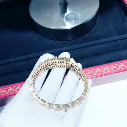 [AuraEcho]SERPENTI BRACELET 8MM PINK GOLD DIAMOND