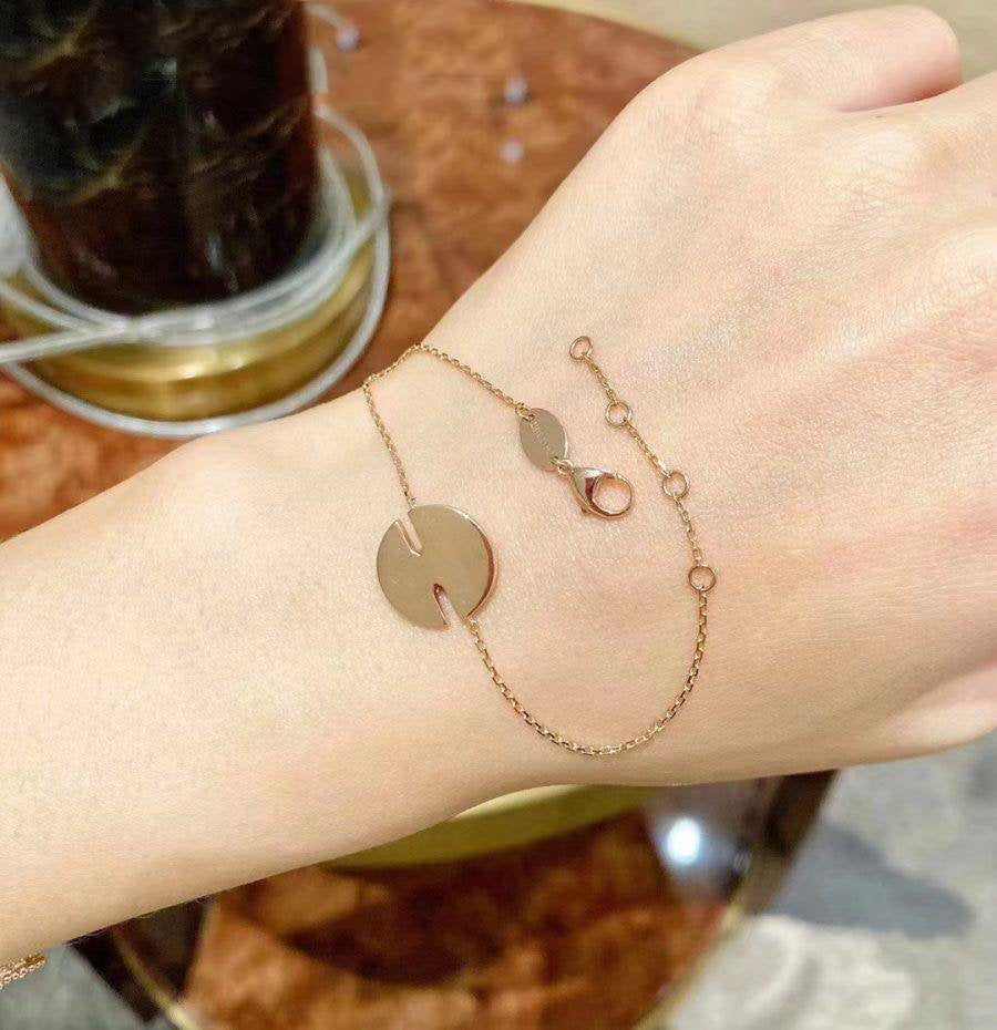 [AuraEcho]JEUX DE BRACELET MOP PINK GOLD DIAMONDS