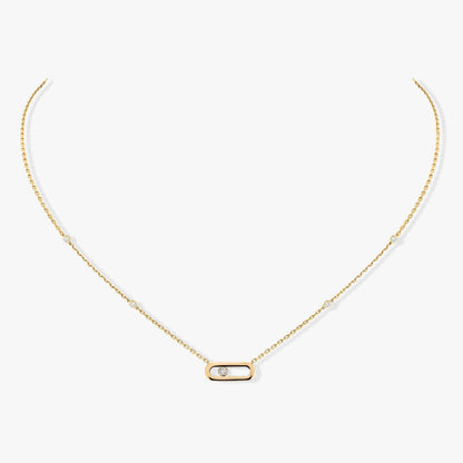 [AuraEcho]MOVE UNO DIAMOND NECKLACE