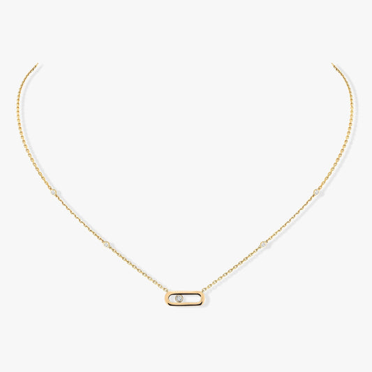 [AuraEcho]MOVE UNO DIAMOND NECKLACE