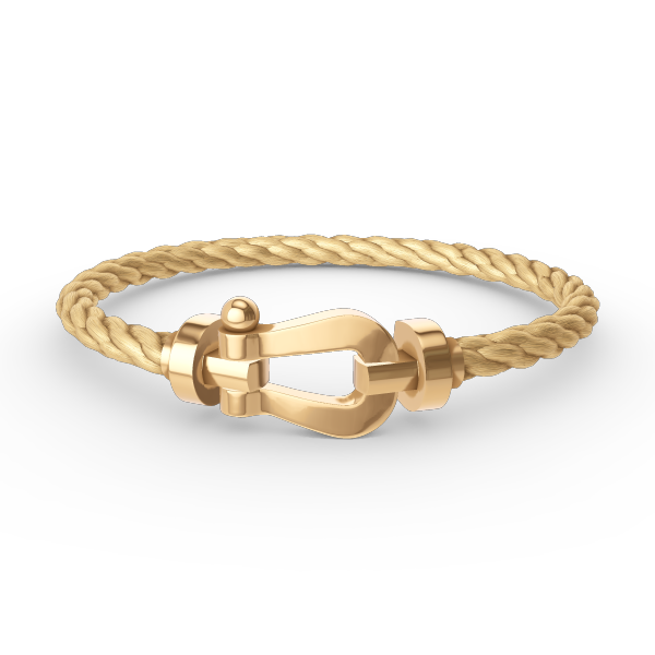 [AuraEcho]FORCE LARGE HORSESHOE NO DIAMOND BRACELET GOLD