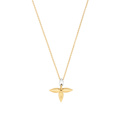 [AuraEcho]LOUISETTE PEDANT GOLD NECKLACE