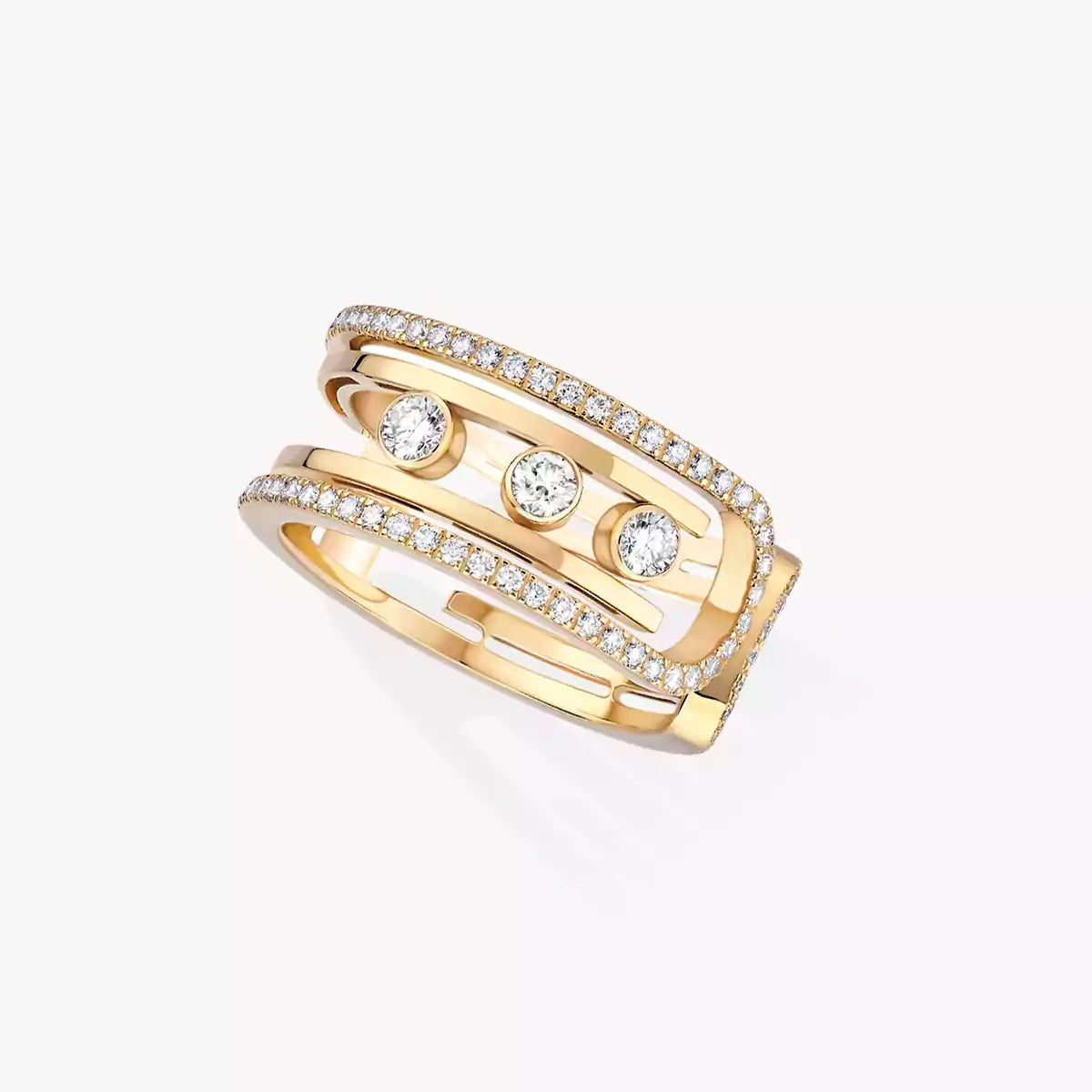 [AuraEcho]Move 10th Diamond Ring in Gold