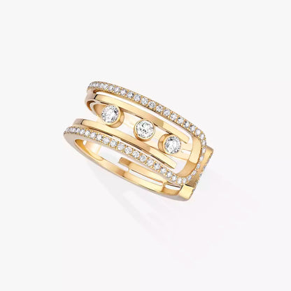 [AuraEcho]Move 10th Diamond Ring in Gold