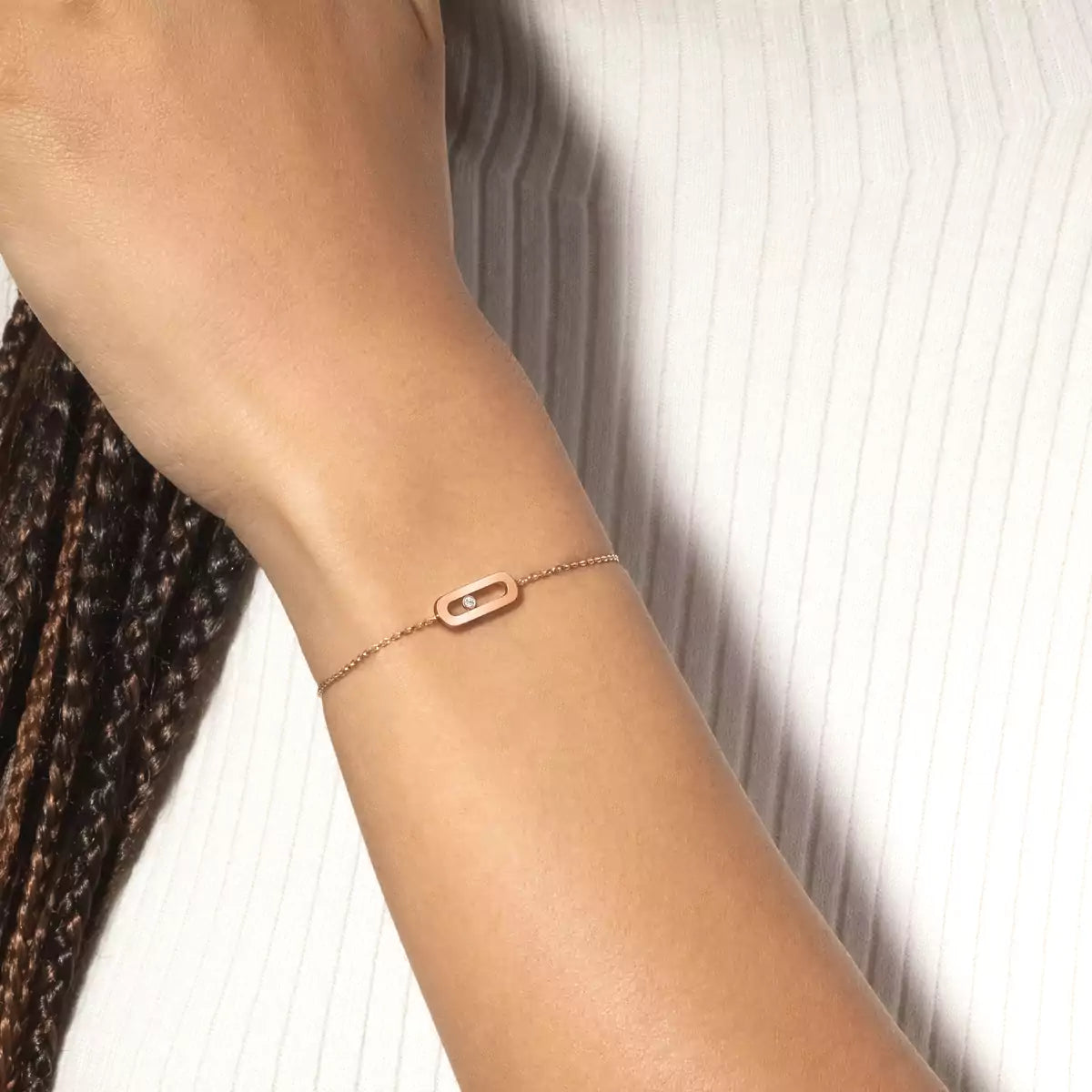 [AuraEcho]Move Uno Diamond Bracelet