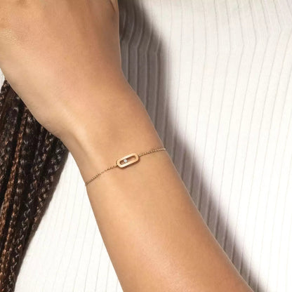 [AuraEcho]Move Uno Diamond Bracelet